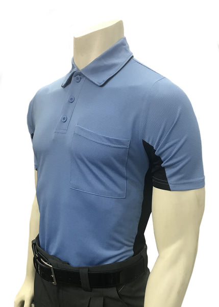 MLB Replica Side Panel Umpire Shirt - Sky Blue with Black – GR8 CALL